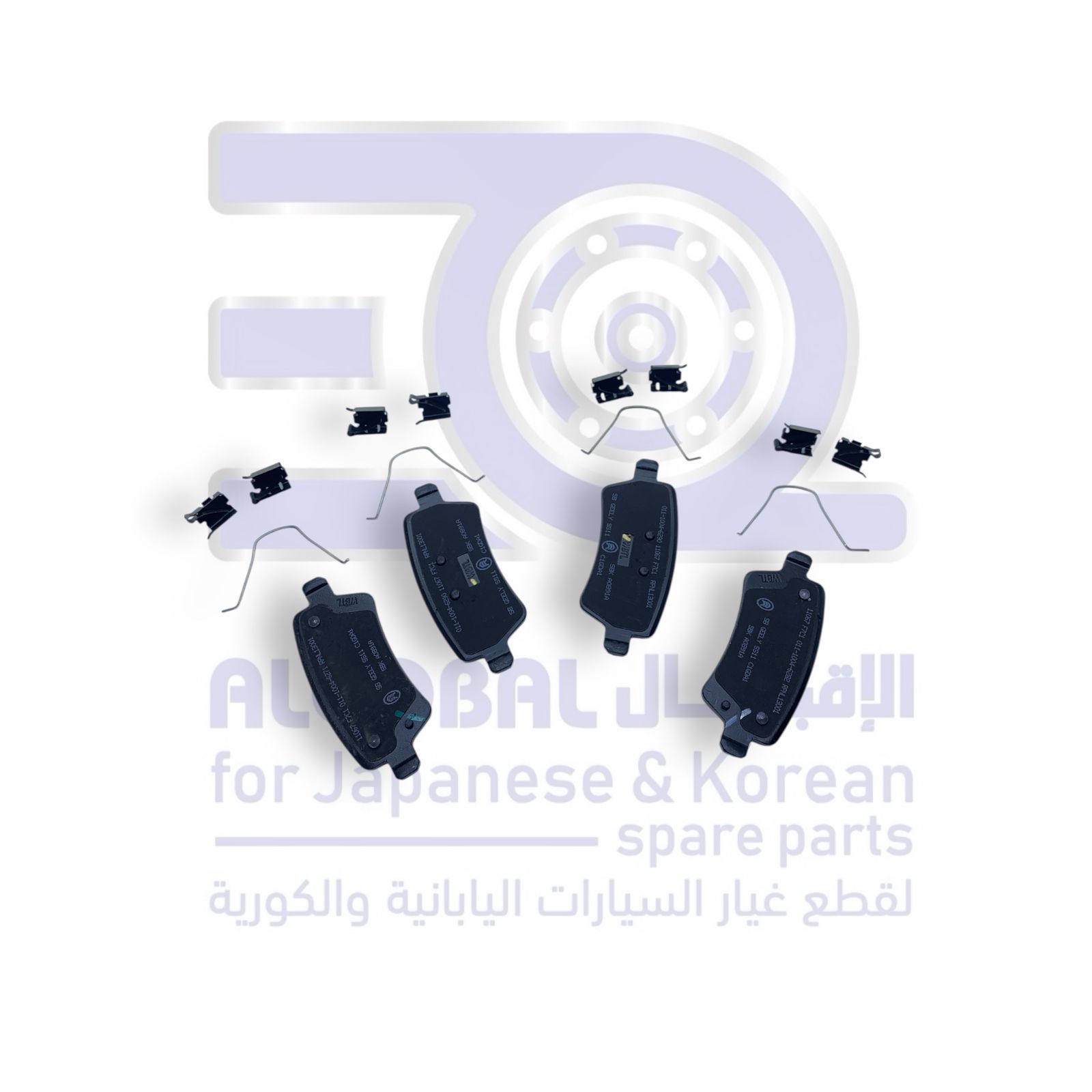 فحمات خلفي جيلي اميجراند من 2022 الى 2024 اصلي