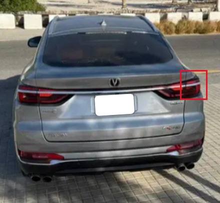 اسطب خلفي شانجان CS85 من 2019 الى 2025 يمين