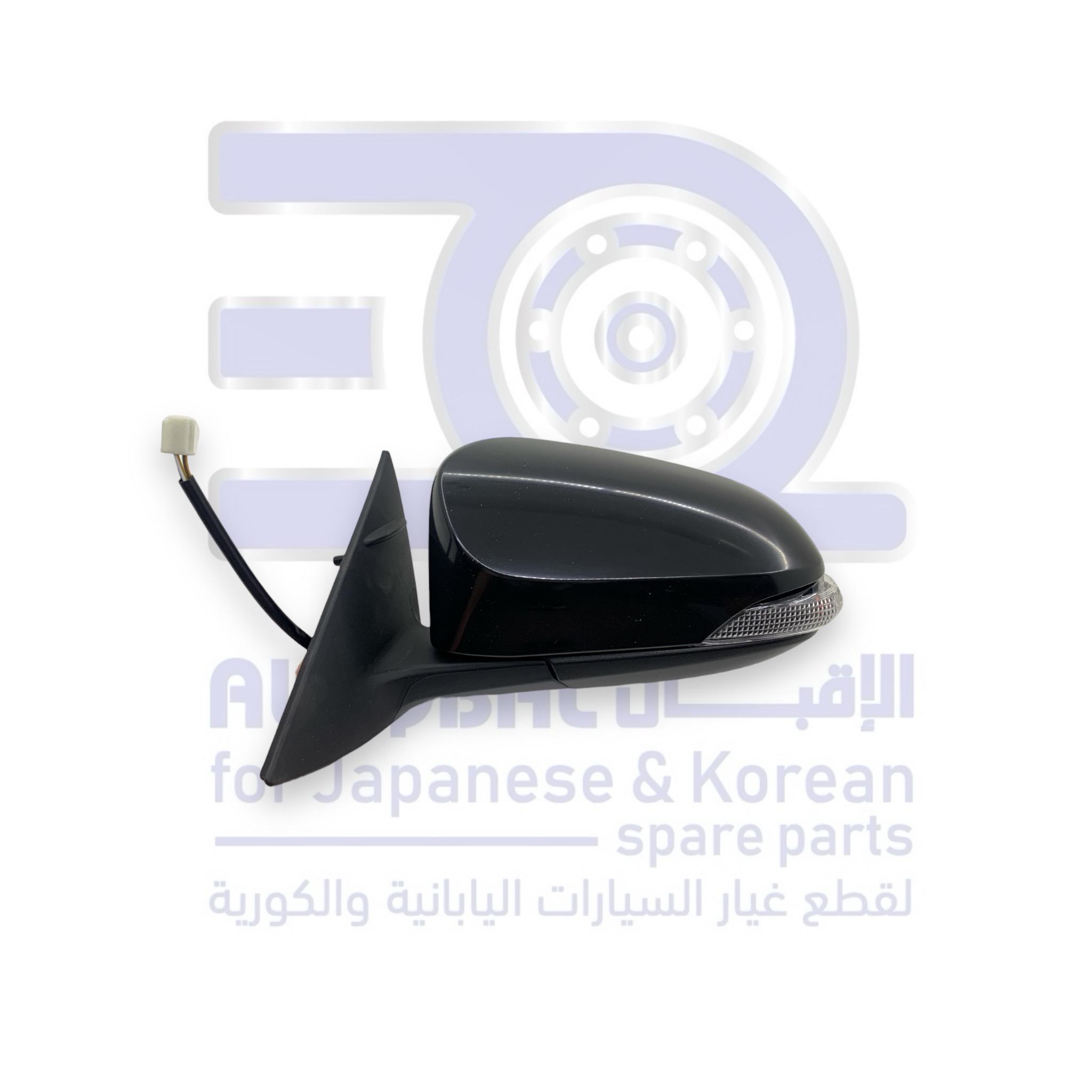 مراية باب تويوتا كامري من 2012 الى 2015 مع لمبة يسار