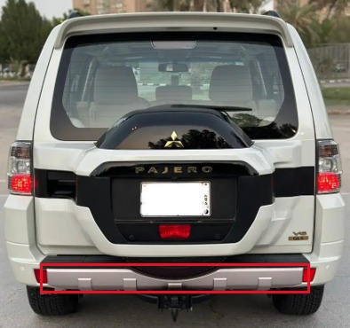 صدام خلفي ميتسوبيشي باجيرو من 2007 الى 2023