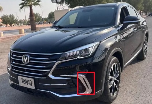 ديكور نيكل كشاف شانجان CS85 من 2019 الى 2025 يسار