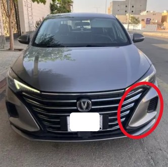 زيق كشاف صدام شانجان ايدو بلس من 2022 الى 2023 يسار اسود