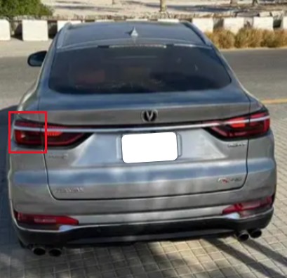 اسطب خلفي شانجان CS85 من 2019 الى 2025 يسار