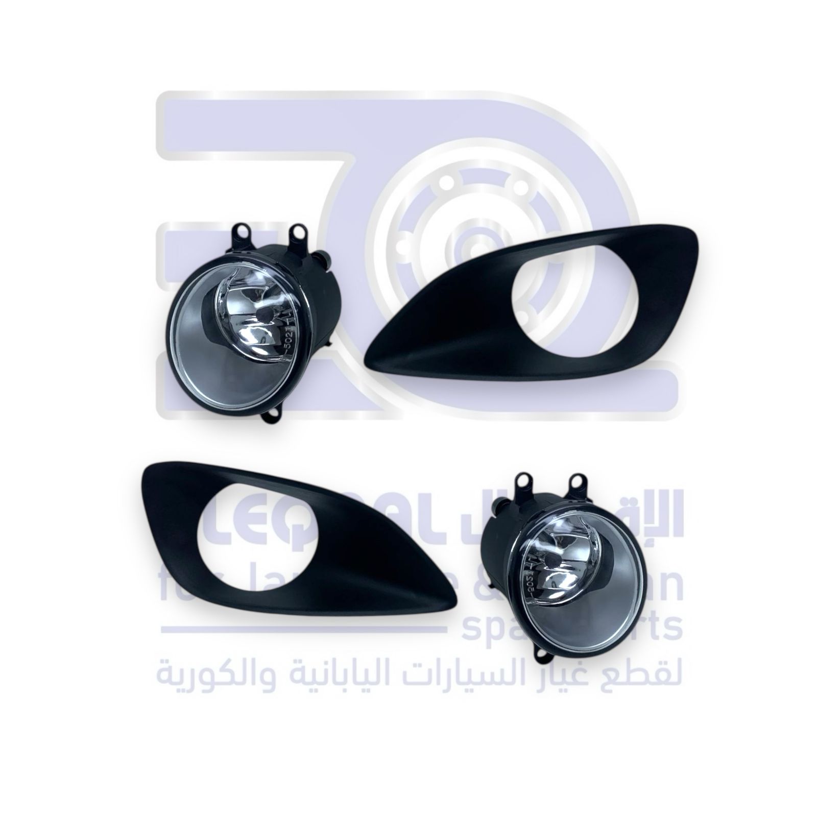 كشاف صدام مع الغطاء تويوتا يارس من 2005 الى 2013 يمين + يسار