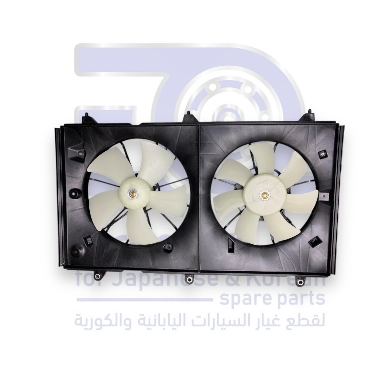 مروحة رديتر ومكيف هوندا اكورد من 2003 الى 2007 كاملة